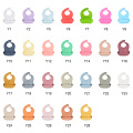 Modern BPA Free Silicone Bucket Bib Wholesale Waterproof Silicone Bib for Babies